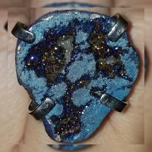 Natural Stone Ring Adjustable